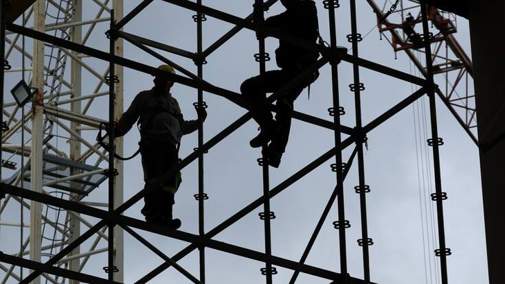 Le volume de l'emploi dans le secteur secondaire (industrie et construction) a légèrement augmenté. (archive)