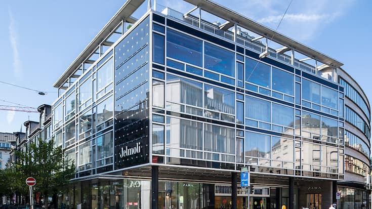 Le grand magasin Jelmoli à Zurich, près de la Bahnhofstrasse, ferme ses portes vendredi après 125 ans d'activité (archives).