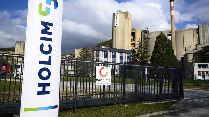 Le cimentier Holcim a vu ses ventes reculer l'an passé. (archive)