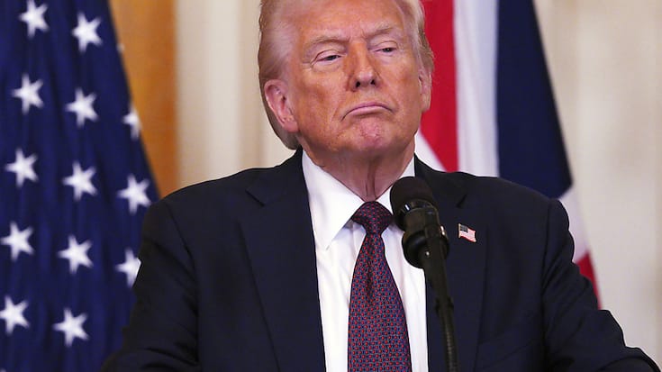 Le président américain Donald Trump a promis des droits de douane généraux compris entre 10 et 20% durant sa campagne électorale. (archive)