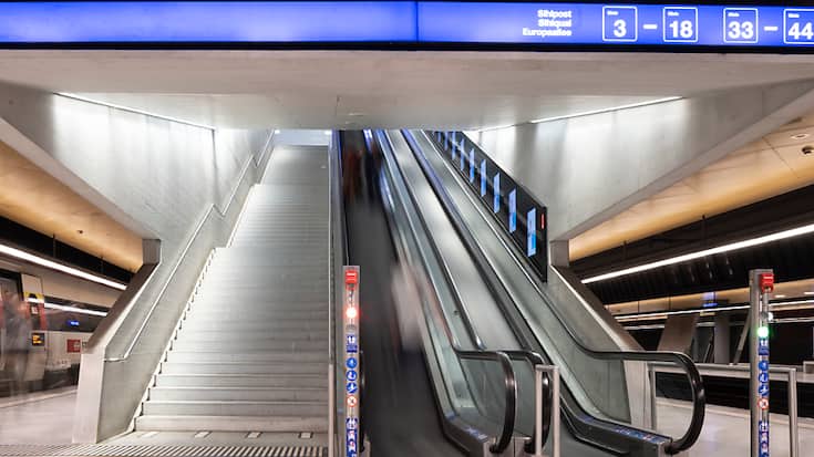 Une partie des étages inférieurs à la gare centrale de Zurich a dû être bouclée dimanche (image symbolique).