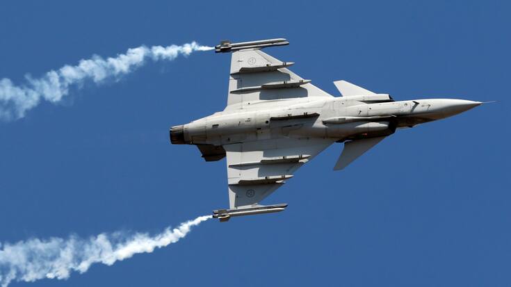 Le constructeur du Gripen Saab paradait lundi à la Bourse de Stockholm, dans le sillage de l'apparition de fractures au sein de l'alliance transatlantique. (archive)