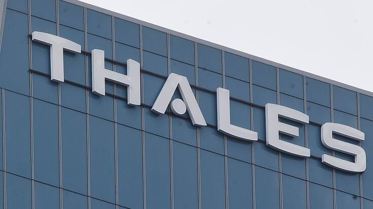 Le montant du carnet de commandes engrangé par le groupe français Thales dépassait fin décembre 2024 les 50 milliards d'euros. (archives)