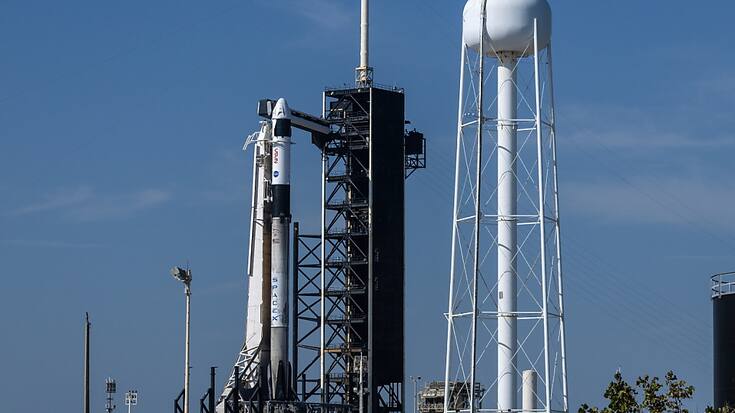La fusée Falcon 9 de l'entreprise SpaceX a décollé peu après 19H00 locales (minuit en Suisse) (archives).