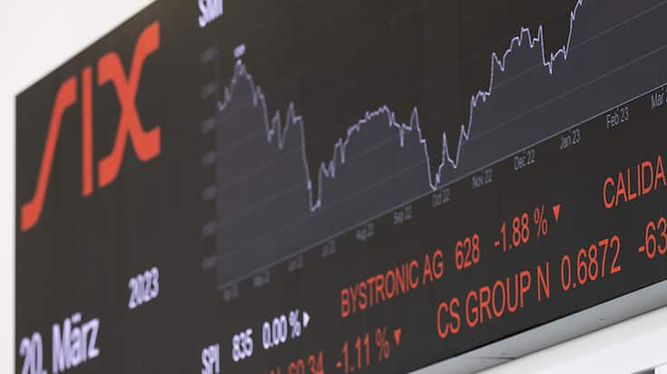 La Bourse suisse s'apprêtait à connaître une nouvelle séance difficile lundi. (archive)