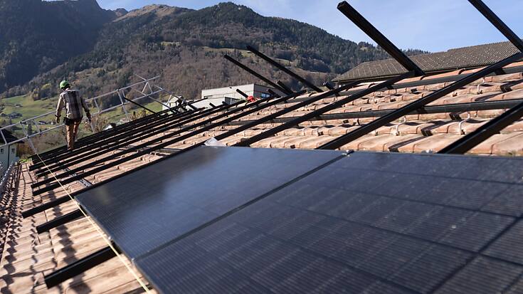 Une initiative populaire demande de supprimer les autorisations de construire pour les installations solaires, sauf exceptions (archives).