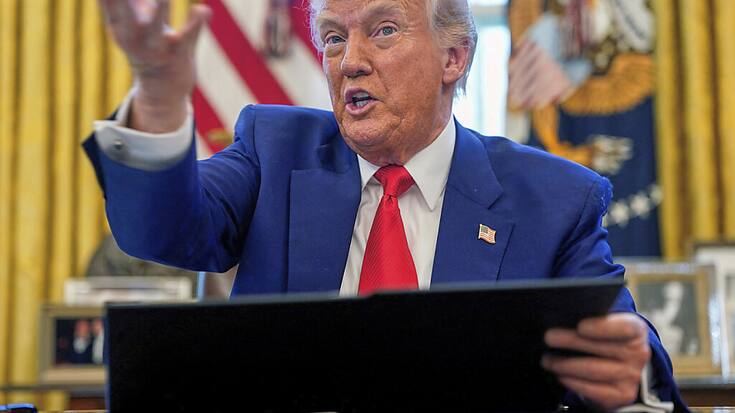 Donald Trump a estimé mercredi qu'il "n'imaginait pas" devoir augmenter une nouvelle fois les droits de douane américains visant les produits chinois, désormais portés à 125%.