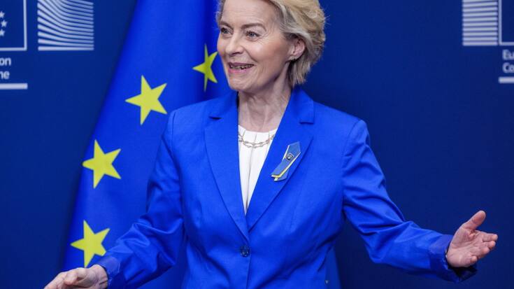 "Il existe un large éventail de contre-mesures" aux droits de douane de Trump, avertit la présidente de la Commission européenne Ursula von der Leyen.