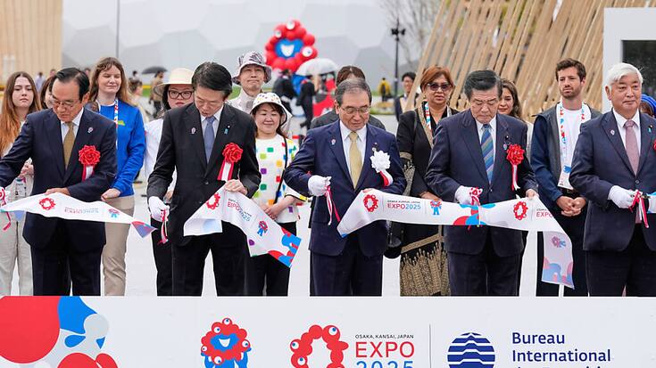 L'Exposition universelle 2025 a ouvert ses portes dimanche à Osaka, où sont représentés quelque 160 pays et régions, dont la Suisse.