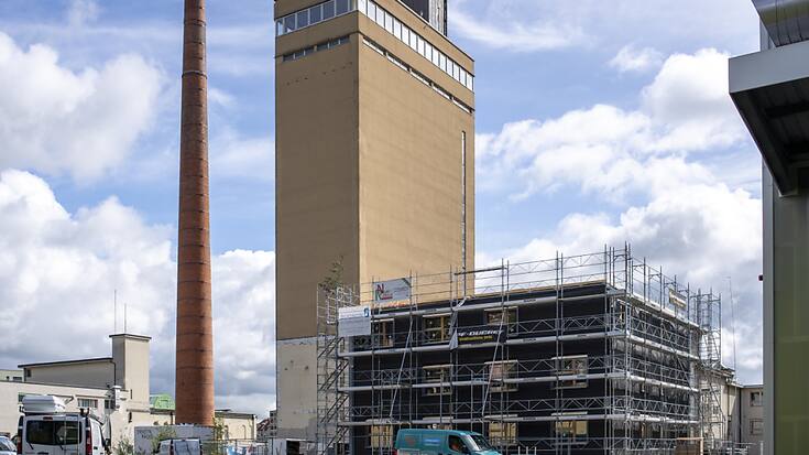 Lieu de la présentation des chiffres 2024 de la Promotion économique, Bluefactory, sis sur le site de l&#8217;ancienne brasserie Cardinal à Fribourg, poursuit son développement (archives).