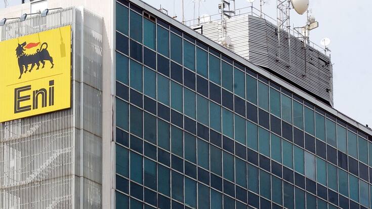 Eni veut réaliser des économies de plus de 2 milliards d'euros en 2025, pour atténuer les effets conjoncturels  des droits de douane imposés par Donald Trump (archives).