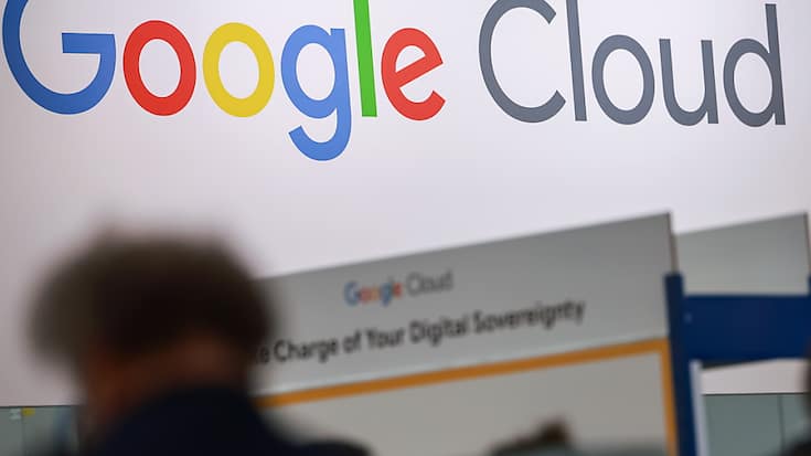 Google a massivement investi dans le cloud, au point d'en devenir l'un des poids lourds avec Microsoft et Amazon (archives).