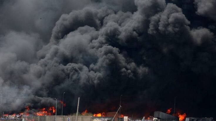 L'explosion a fait une quarantaine de morts et plus de mille blessés.