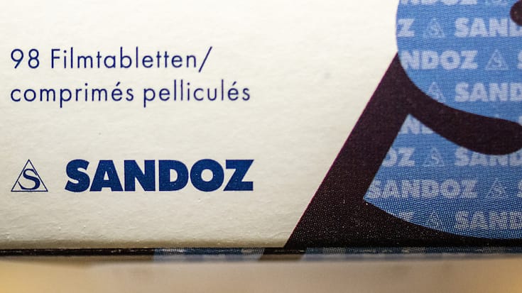La contribution des génériques de Sandoz s'est étiolée de 3% à 1,81 milliard de dollars , quand celle des biosimilaires a enflé de 8% à 671 millions (archives).