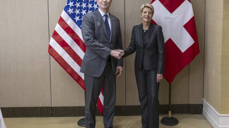 Le secrétaire américain au Trésor Scott Bessent veut aller encore plus rapidement que la Suisse dans les discussions sur les questions commerciales.