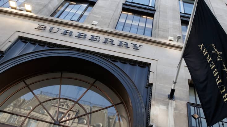 Burberry a essuyé sur l'exercice décalé 2024/25 une perte nette de 75 millions de livres, contre un bénéfice de 270 millions un an plus tôt (archives).