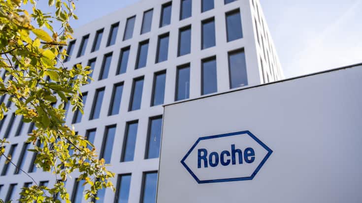 Roche agende à la fin de l'année la publication des premiers résultats des trois études pivot sur son traitement contre les formes récidivante et primaire progressive de la sclérose en plaques (archives).