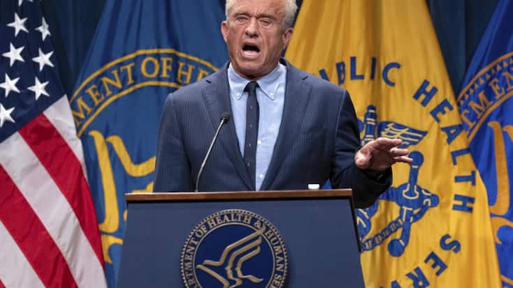 Robert F. Kennedy Jr. est notoirement connu pour son scepticisme sur l'efficacité des vaccins (archives).