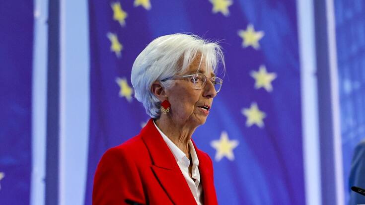 Christine Lagarde a exhorté mercredi toutes les parties à trouver des solutions "malgré les différends géopolitiques" et appelé les pays à préserver le "cadre multilatéral" du commerce international (archives).