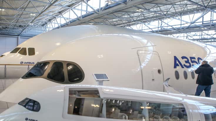 Les avions sont en attente de livraison en raison de difficultés dans les chaînes d'approvisionnement (archives).