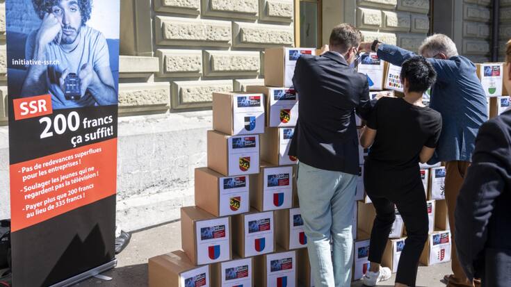 L'initiative SSR a été déposée en avril 2023 (archives).