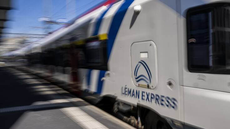Inauguré il y a 5 ans et six mois le Léman Express est un succès ferroviaire transfrontalier (archives).