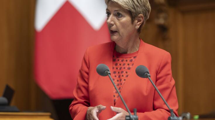 Le nouveau registre des ayants-droit économiques pour les sociétés suisses contribuera à la réputation de la place financière suisse, selon Karin Keller-Sutter (archives).