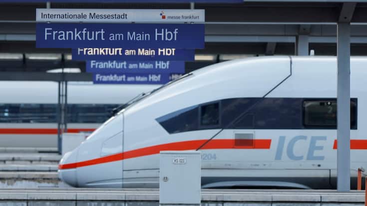 Le train de la DB était si sale que les employés l'ont retiré du service (Photo d'illustration).