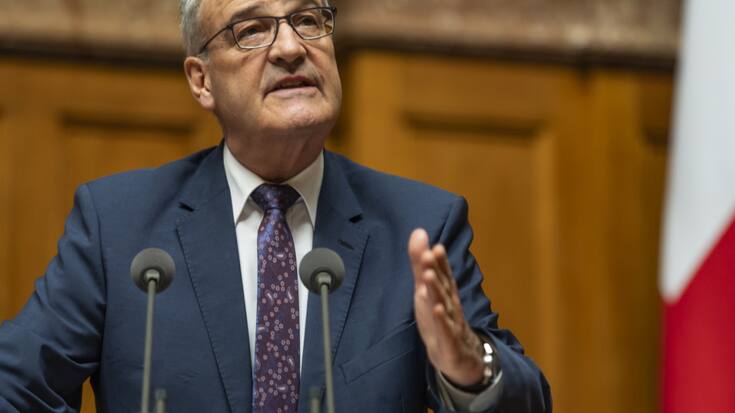 Le ministre de l'économie Guy Parmelin s'est opposé en vain à la primauté des CCT étendues sur les salaires minimaux cantonaux (archives).