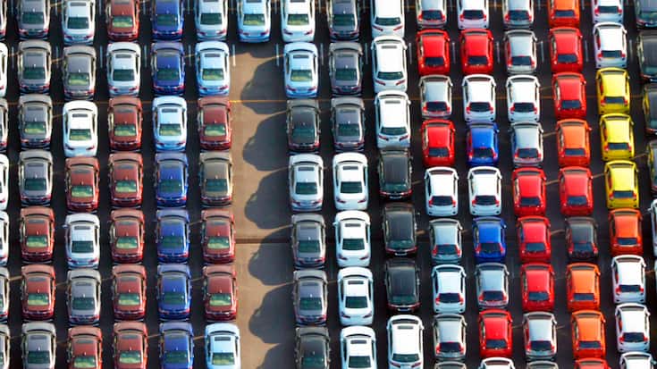 En valeur, les livraisons de véhicules et pièces automobiles japonaises vers les Etats-Unis ont reculé de 24,7% sur un an en mai (archives).