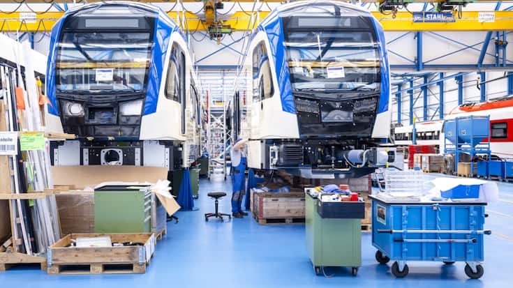 Stadler Rail intègre sa subdivision Stadler Rheintal, à l'embouchure du Rhin au Lac de Constance, au sein de celle de Bussnang en Thurgovie. (archives)