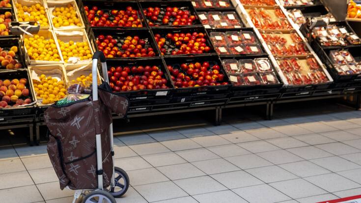 Le segment alimentaire a enregistré des revenus en progression de 1,8% sur un an. (archive)