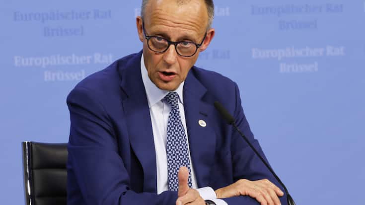 Le gouvernement allemand va augmenter le salaire minimum légal dans le pays en 2026 et 2027. Ici, le chancelier allemand Friedrich Merz. (archive)