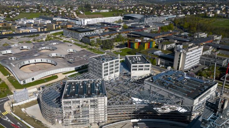 La rédaction sportive de la RTS rejoindra dès 2027 la rédaction de l'actualité sur le site d'Ecublens, dans le canton de Vaud (archives).