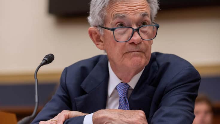 Les chiffres du chômage pourraient confirmer la posture prudente de la Fed qui, sous l'égide de Jerome Powell, ne se montre pas pressée d'abaisser ses taux directeurs (archives).
