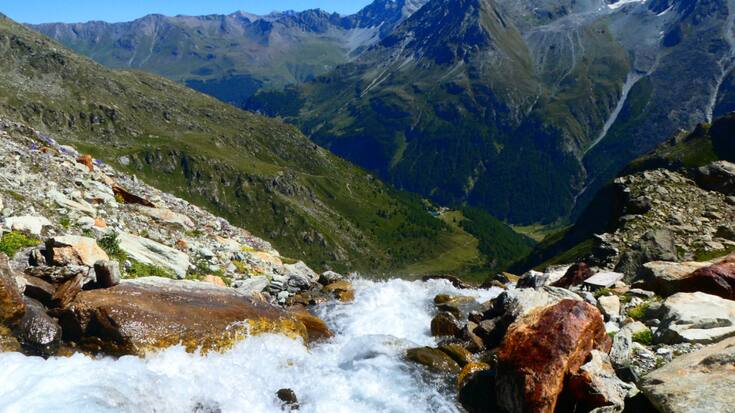 La région d'Arolla, au-dessus du Val d'Hérens est connue pour ces sports de montagne (archives).