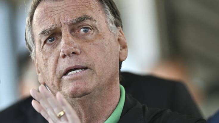 L'ancien président brésilien Jair Bolsonaro, dont le procès pour des soupçons de tentative de coup d'Etat est en cours, doit porter un bracelet électronique à partir de vendredi (archives).