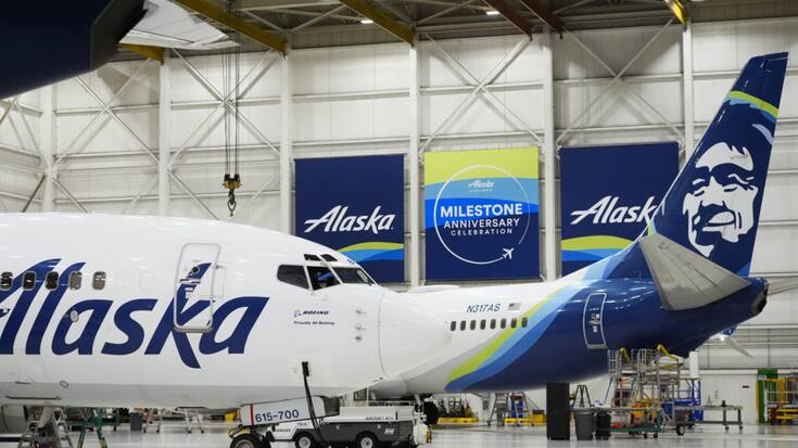 Alaska Airlines n'a pas précisé la nature exacte de la panne informatique ayant immobilisé l'ensemble de sa flotte d'appareils (archives).