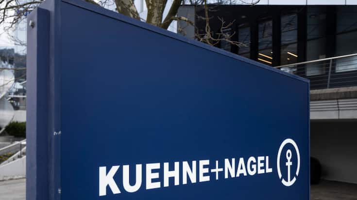 Le logisticien Kühne+Nagel a essuyé un repli de 15% du bénéfice net au deuxième trimestre. (archive)