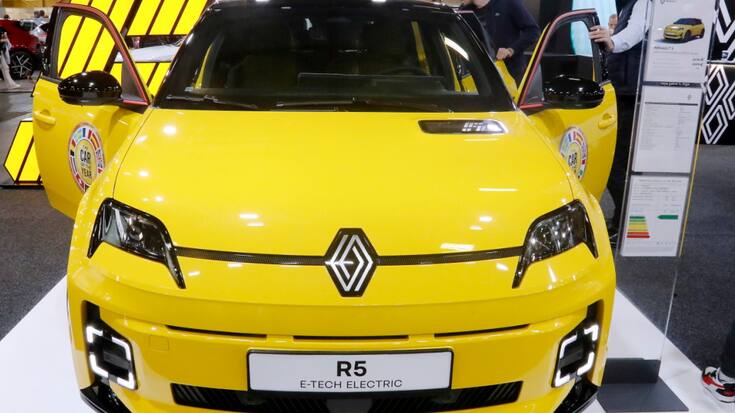 Renault a revu légèrement à la baisse ses objectifs annuels mi-juillet à cause de la "détérioration de la dynamique du marché automobile". (archive)