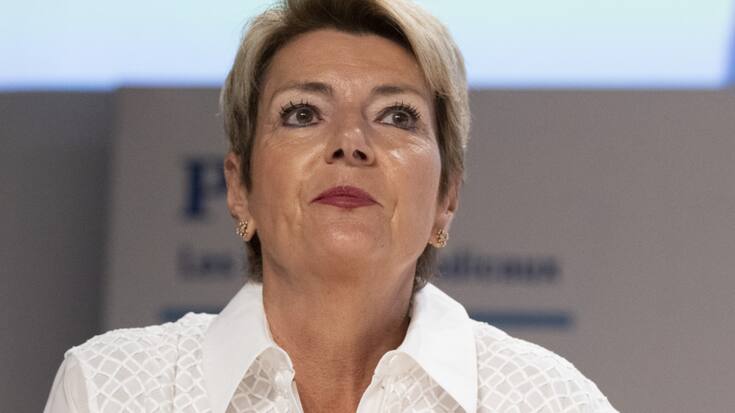 Pas d'accord entre la Suisse et les Etats-Unis sur les droits de douane, a annoncé jeudi soir la présidente de la Confédération Karin Keller-Sutter sur X. (archives)