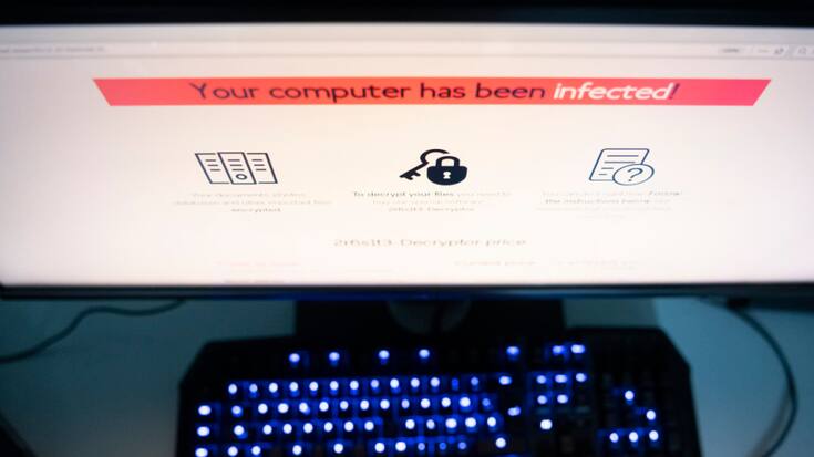 La justice zurichoise traduit un hacker en justice. Il a participé à des attaques contre dix entreprises. (Image symbolique)