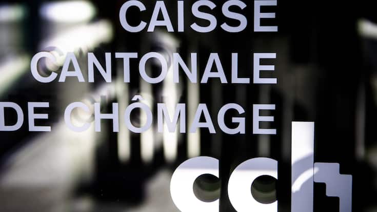 Le marché du travail suisse a fait du surplace en juillet. Ici, l'agence de la Caisse cantonale de chomage (CCh) à Gland (VD). (archive)