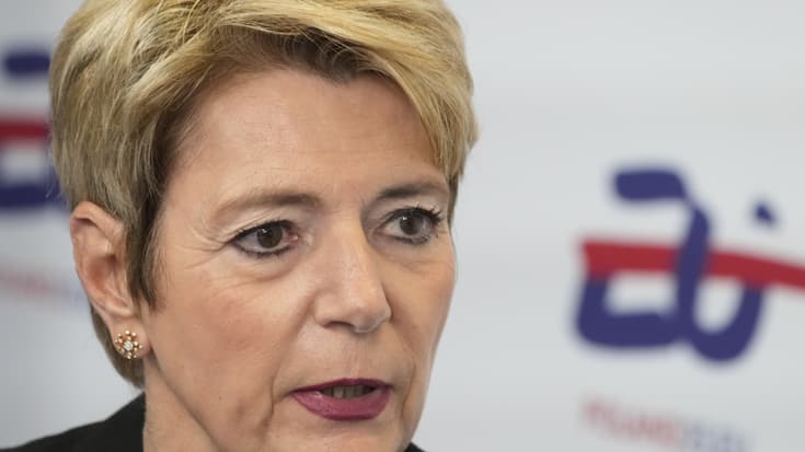 Karin Keller-Sutter n'a pas convaincu les Américains mercredi mais ne désespère pas.