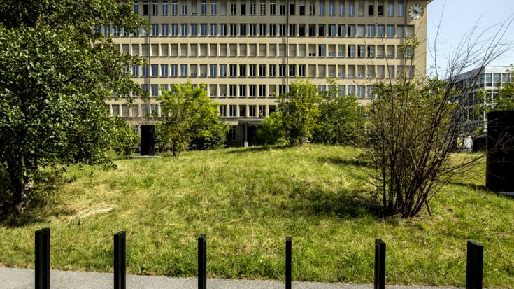 La caisse maladie KLuG est sise à Zoug dans l'ancien bâtiment administratif de Landis et Gyr, dont elle était autrefois la caisse maladie d'entreprise (archives).
