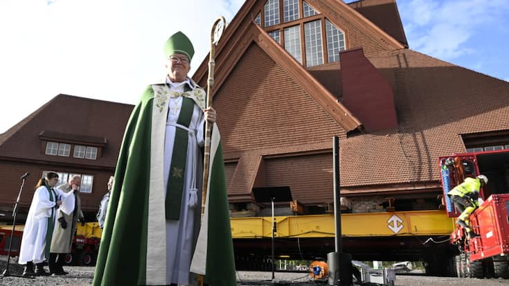 Inaugurée en 1912, l'église de Kiruna est considérée comme un des plus beaux bâtiments de Suède.