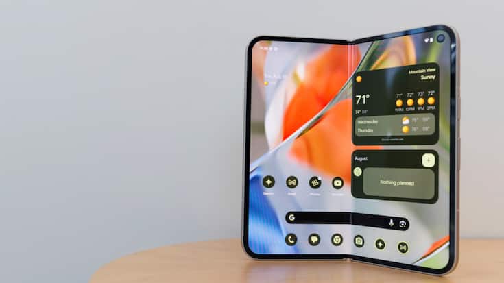 La version pliante du smartphone de Google, le Pixel Pro Fold, devrait être disponible le 9 octobre pour environ 1800 francs  (256 Go). (archives)