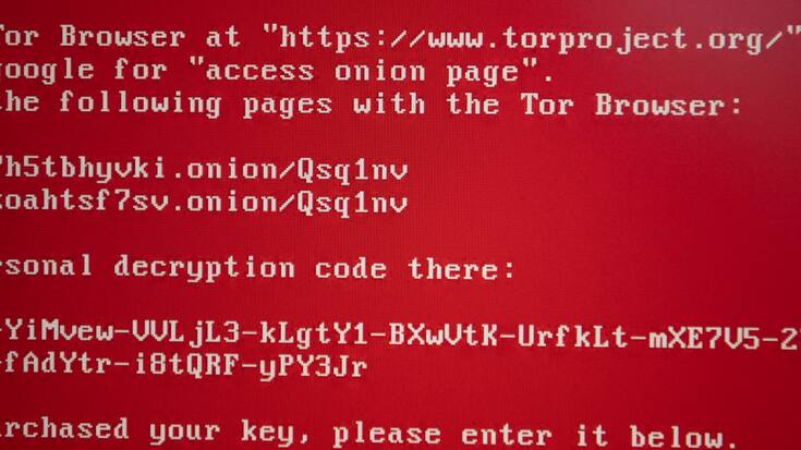 Auchan a invité ses clients à rester vigilants face aux risques de sécurité liés à l'hameçonnage, c'est-à-dire des SMS ou courriels frauduleux. (image symbolique)