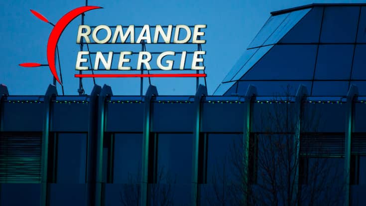 De janvier à fin juin, Romande Energie, le chiffre d'affaires a diminué de 9% sur un an à 386 millions de francs (archives).