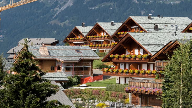 Le conseil communal de Crans-Montana a décidé de créer une zone réservée pour sa zone à bâtir, et ce pour une durée de 5 ans (photo d'illustration).